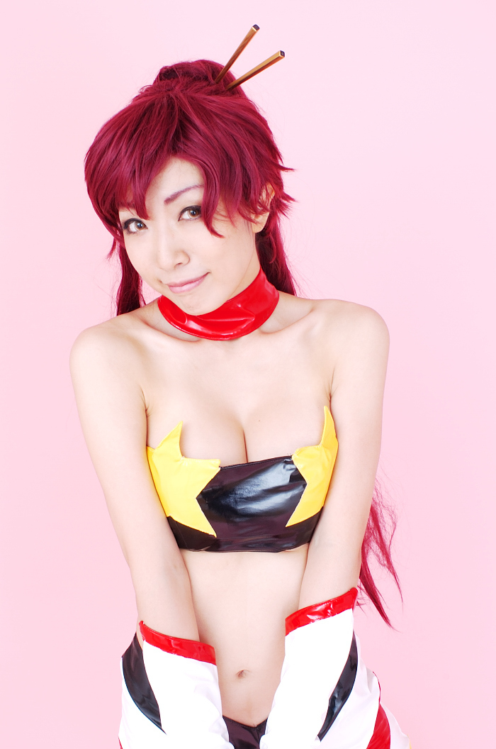 [Cosplay]  Tengen Toppa Gurren Lagann - Big Tits Yoko